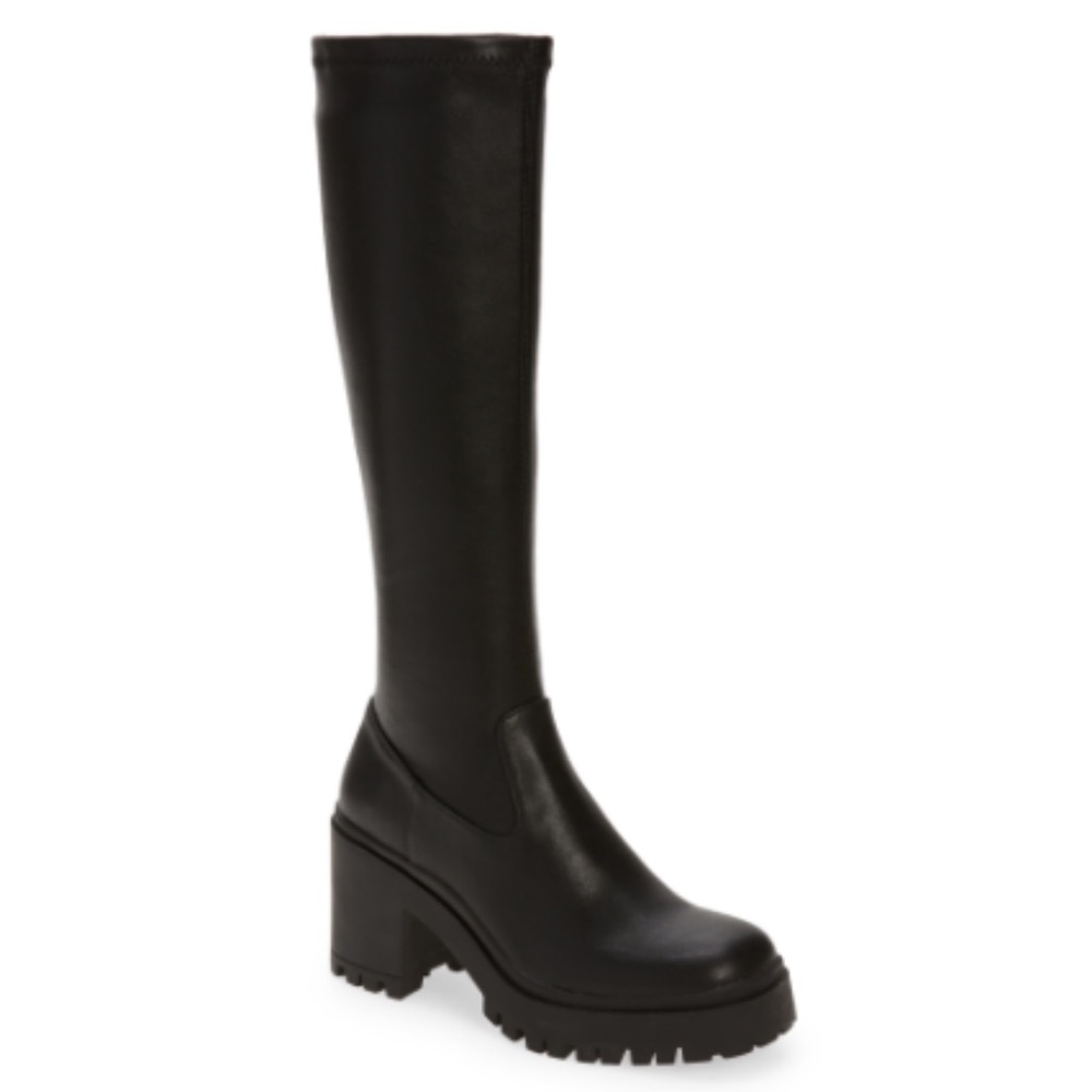 Steve Madden Women’s Lalo Lug Sole Tall Boot size 8 - great condition!